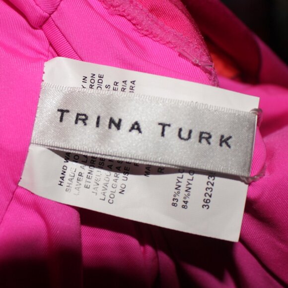 NWT Trina Turk Vivid Vista Bikini Top Size 10 - Picture 8 of 10